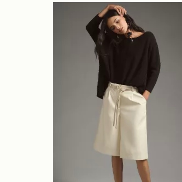 Anthropologie Pilcro Black Tunic Sweater - Picture 1 of 4